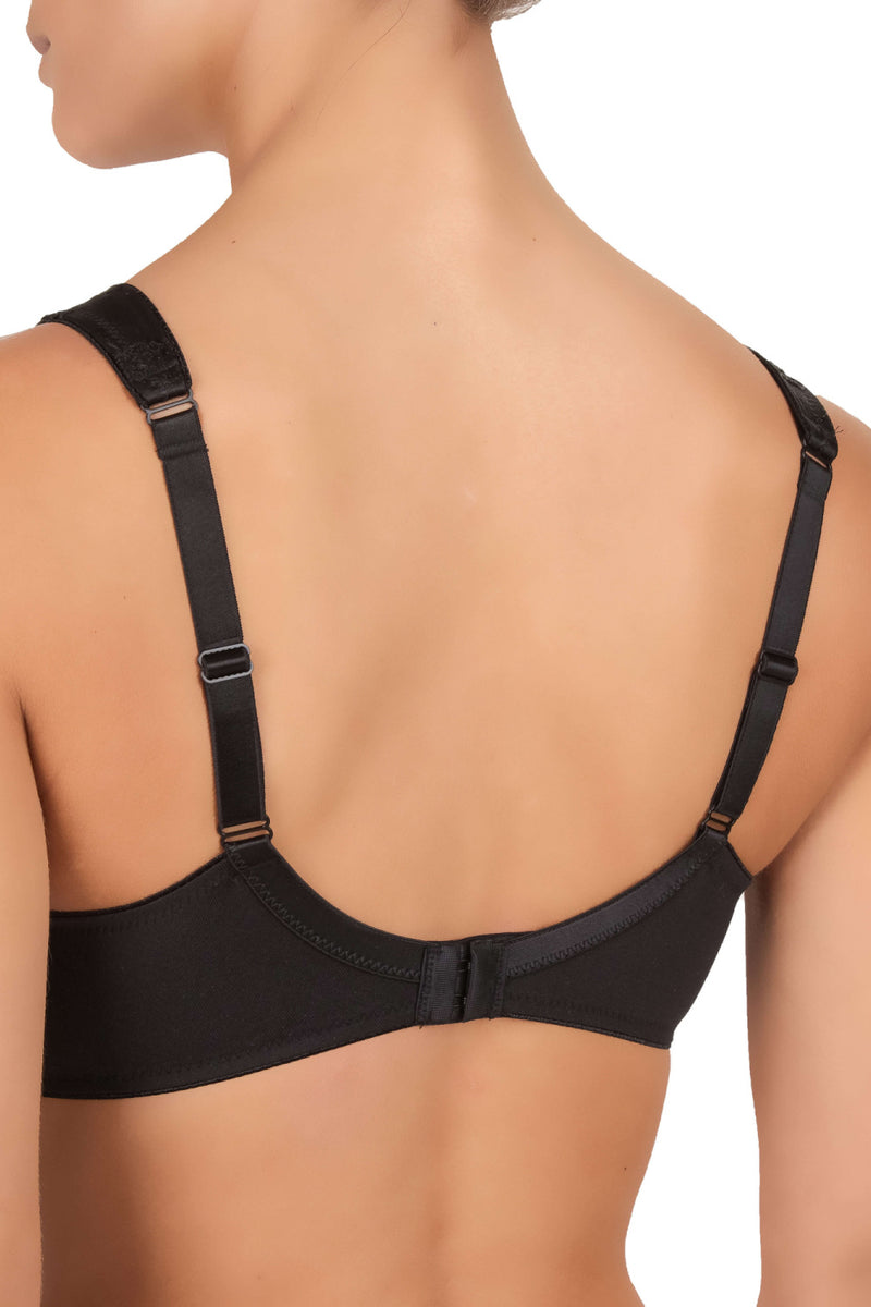 Felina Emotions Underwired Seamless Bra, Black (656)