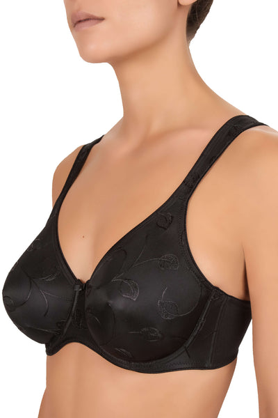 Felina Emotions Underwired Seamless Bra, Black (656)