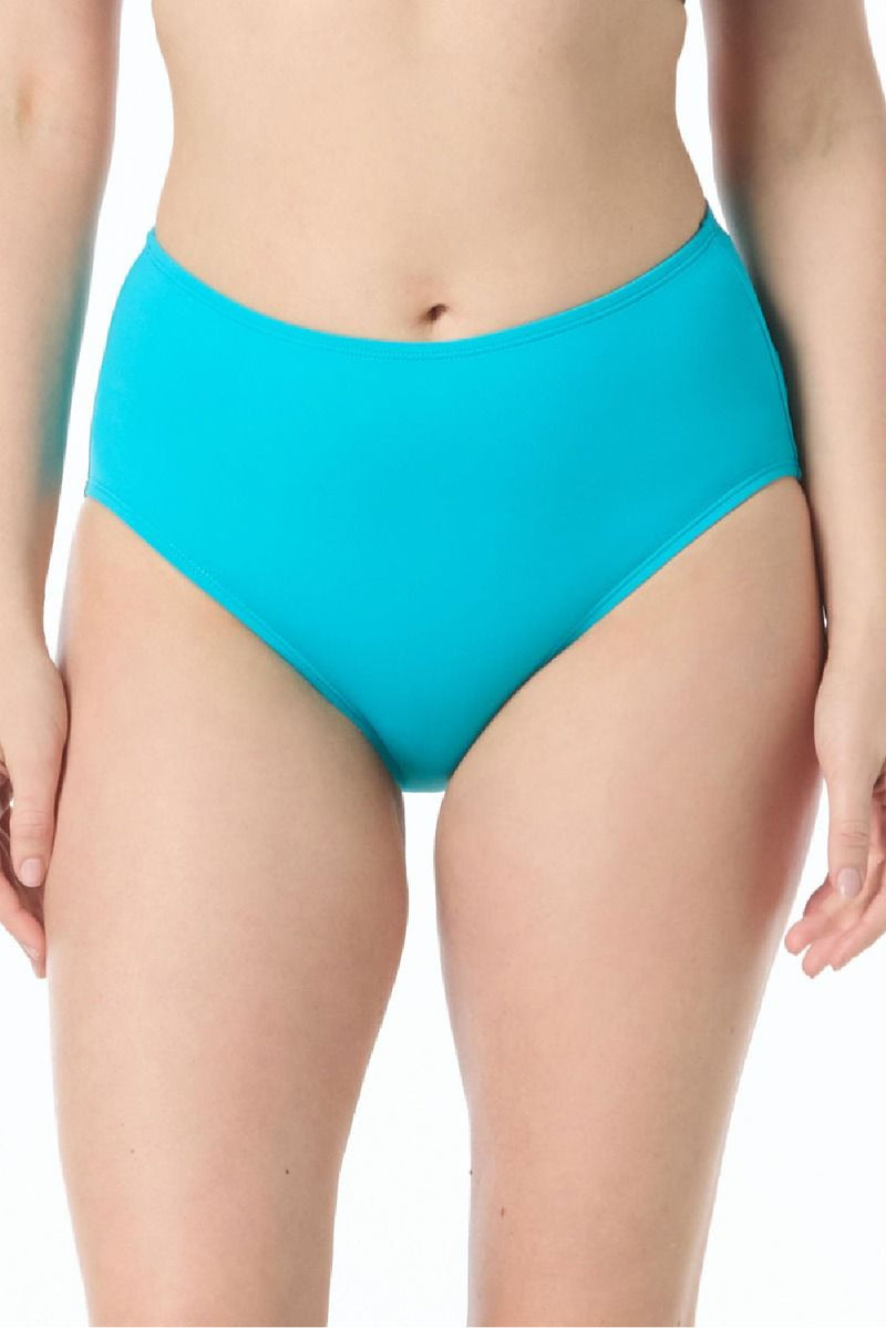 Beach House Chloe High Waisted Bikini Bottom, Pool Party (H58433)