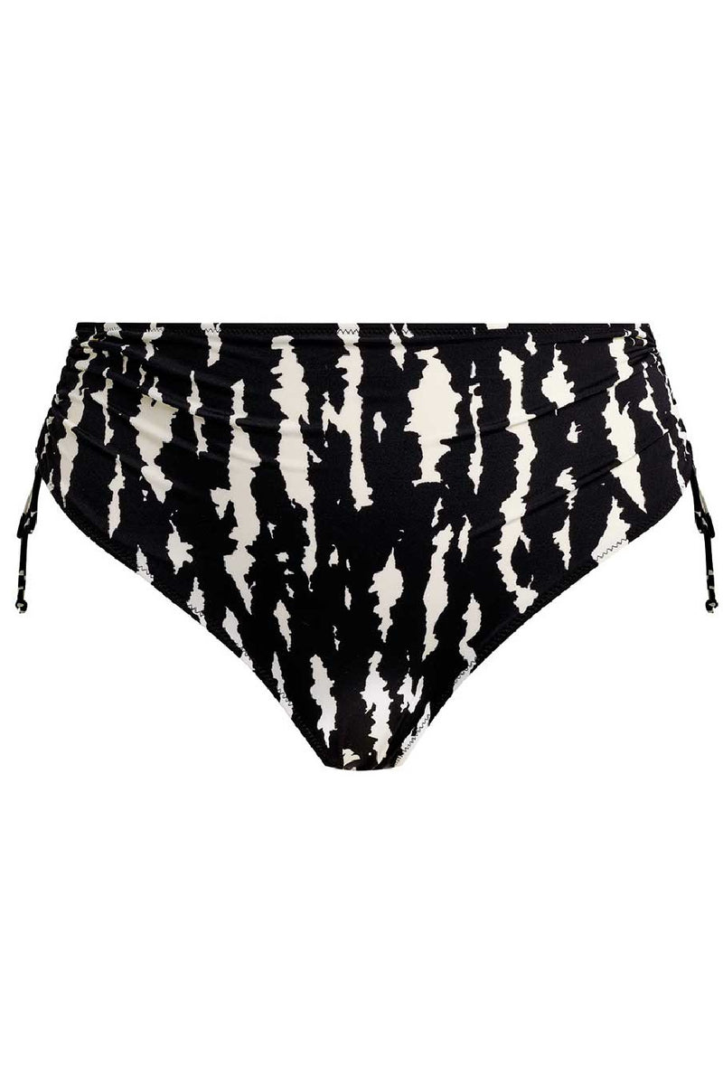 Elomi Echo Shell Adjustable Bikini Bottom, Black/White (ES802873)