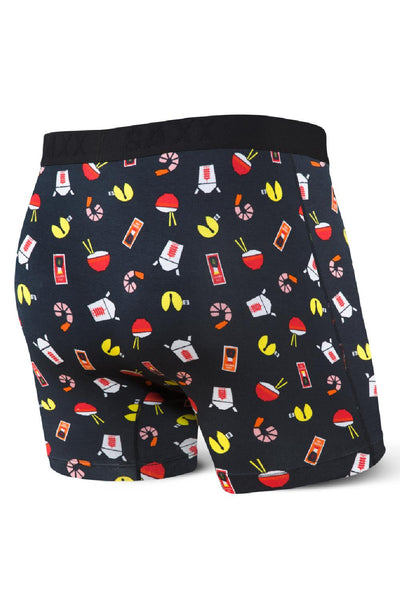 SAXX Ultra Open Fly Boxer SXBB30F-SHB (Black Soy Happy)