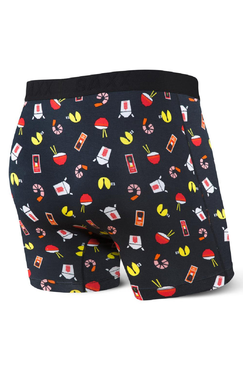 SAXX Ultra Open Fly Boxer SXBB30F-SHB (Black Soy Happy)