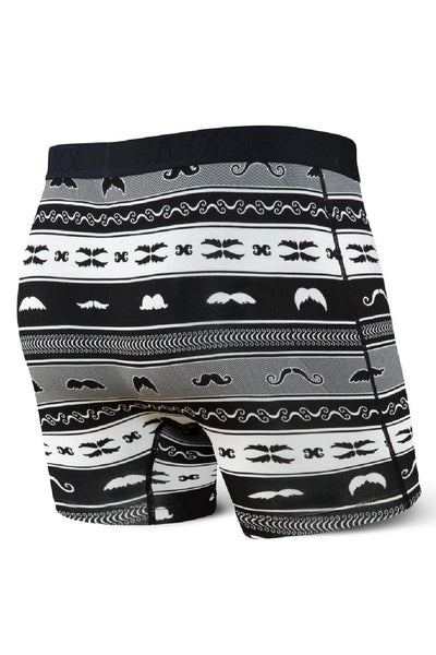 SAXX Ultra Open Fly Boxer SXBB30F-STB (Black Stache)