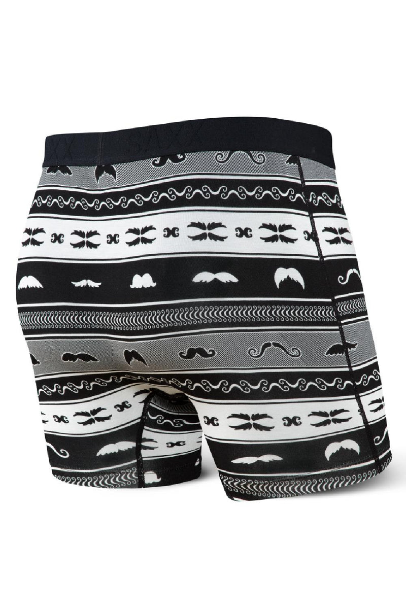SAXX Ultra Open Fly Boxer SXBB30F-STB (Black Stache)
