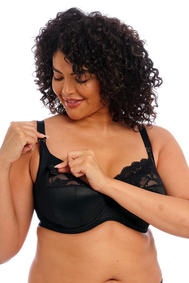 Elomi Molly Nursing Bra, Black (EL4542)