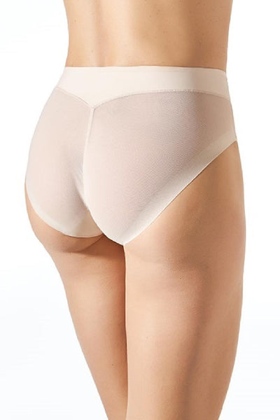Janira Vientre Plano Secrets Mid-Level Shaping Panty, Dune (30754)