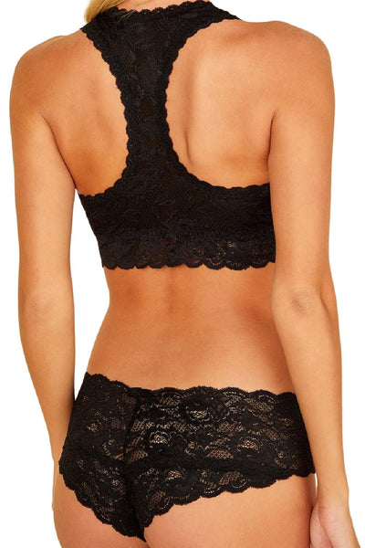 Cosabella Never Say Never Hottie Low Rise Boyshort, Black (NEVER07ZL)