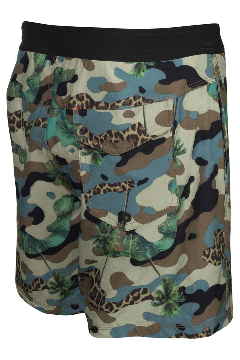 SAXX Betawave 7" 2N1 Boardie SXSW01L-GJC (Green Jungle-Camo)