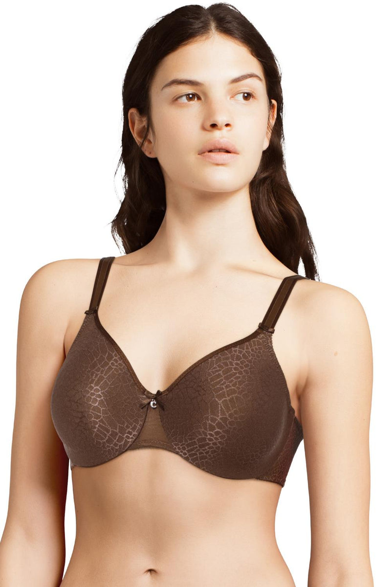 Chantelle C-Magnifique Seamless Unlined Minimizer Bra, Noyer (1891)