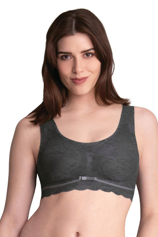 Anita Essentials Lace Bralette, Anthracite (5400)