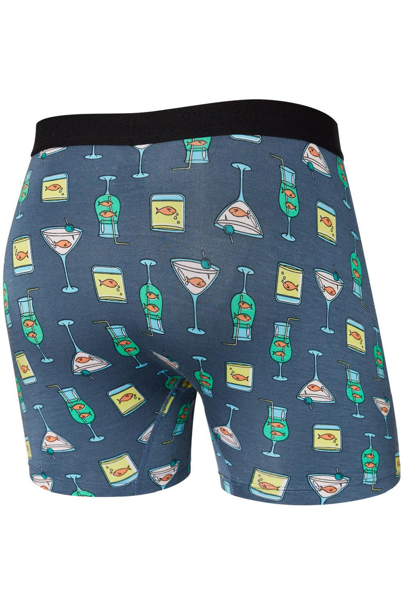 SAXX Ultra Boxer Brief SXBB30F-NAU (Nautical Nightcap-Blue)