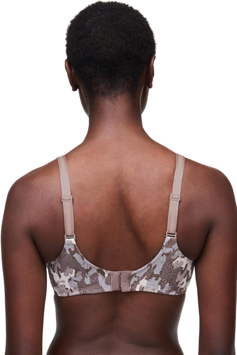 Chantelle C-Magnifique Seamless Unlined Minimizer Bra, Camo Print (1891)