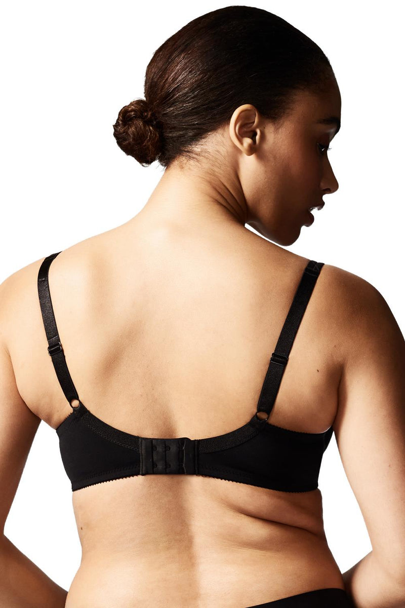 Chantelle Basic Invisible Smooth Support T-Shirt Bra, Black (1241)