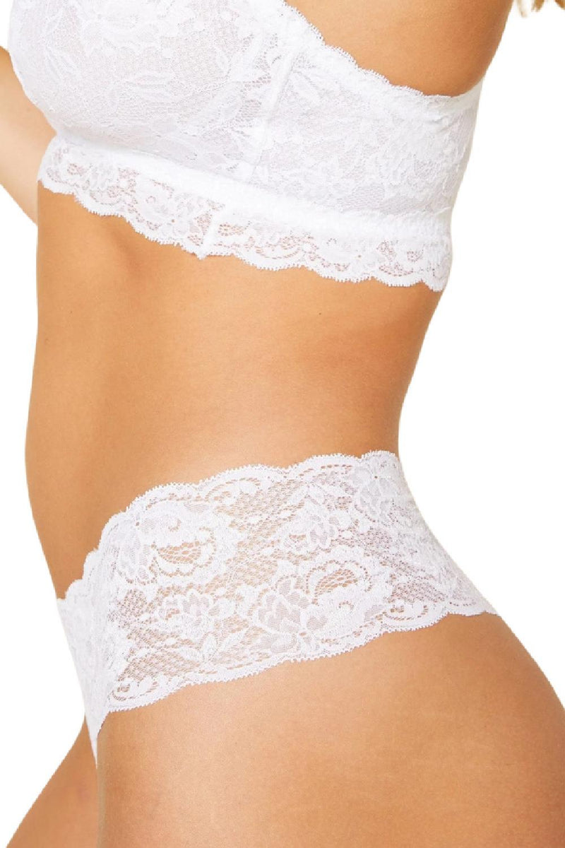 Cosabella Never Say Never Comfie Thong NEVER0343BW White
