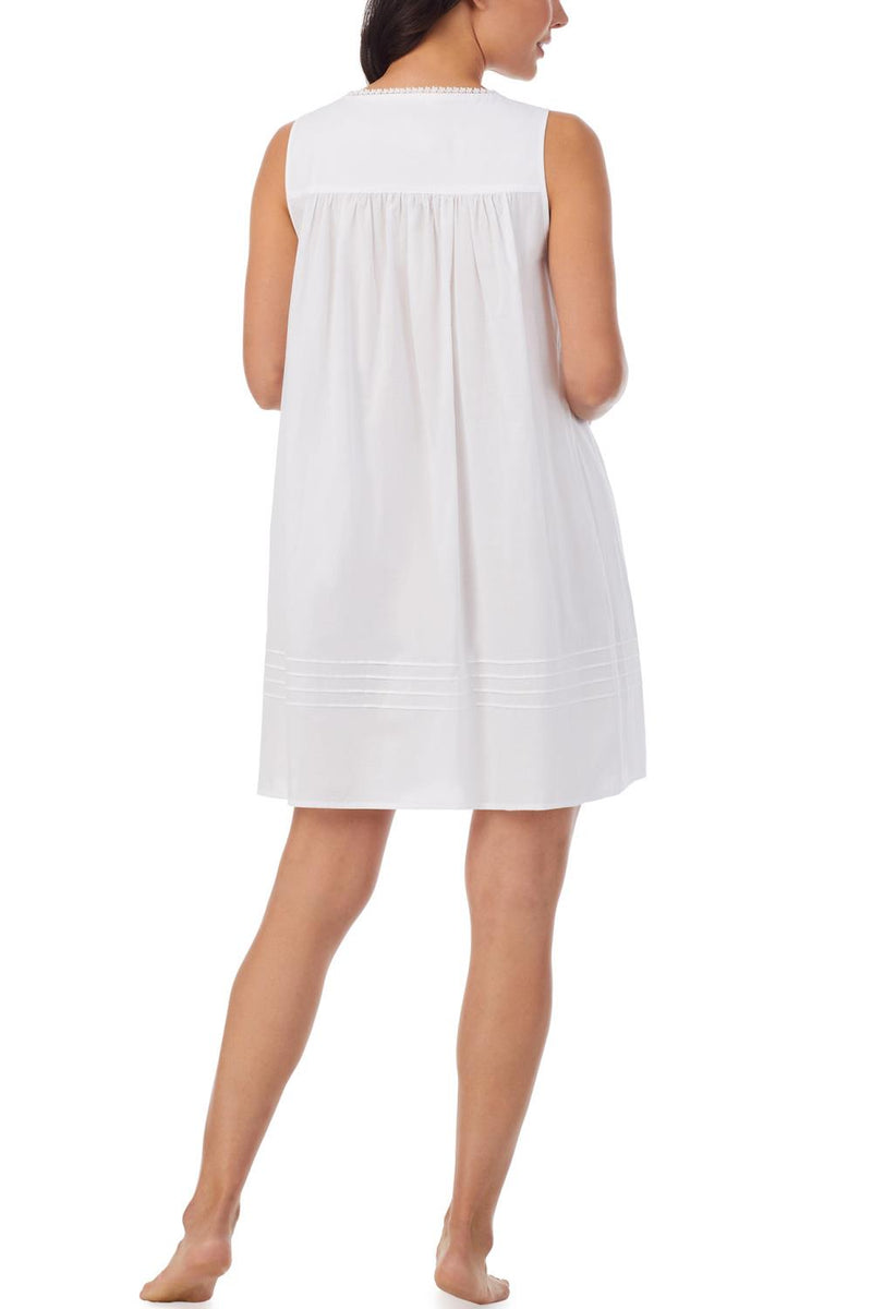 Eileen West 36" Poetic Chemise, White (E5319842)