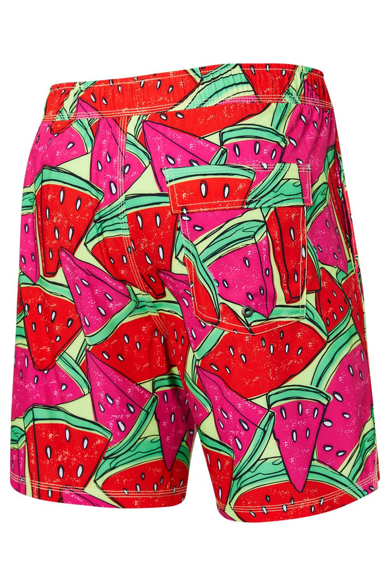 SAXX Oh Buoy 7” Swim Shorts SXSW04L-MMR (Mega Melon-Red)