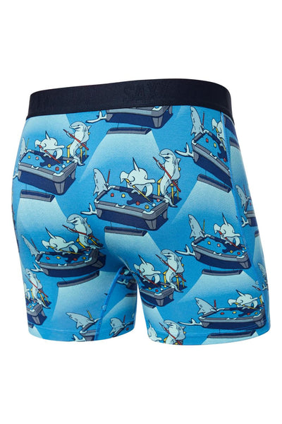 SAXX Ultra Open Fly Boxer SXBB30F-PSP (Pool Shark Pool-Blue)