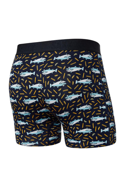 SAXX Vibe Boxer Brief SXBM35-FCN (Fish and Chips-Navy)