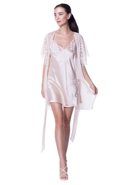 Christine Venus Short Robe VNU4080 Rose Quartz