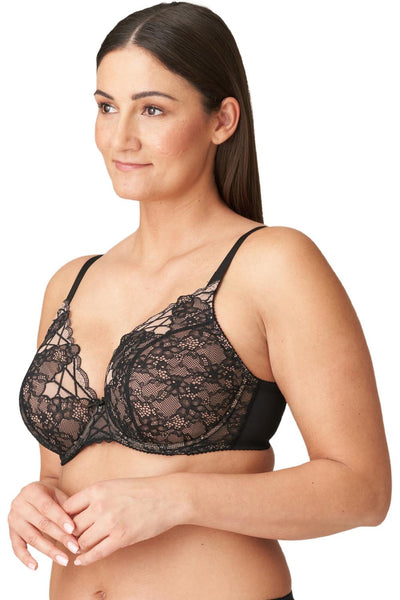 Prima Donna Livonia Plunge Bra 0163432 Black