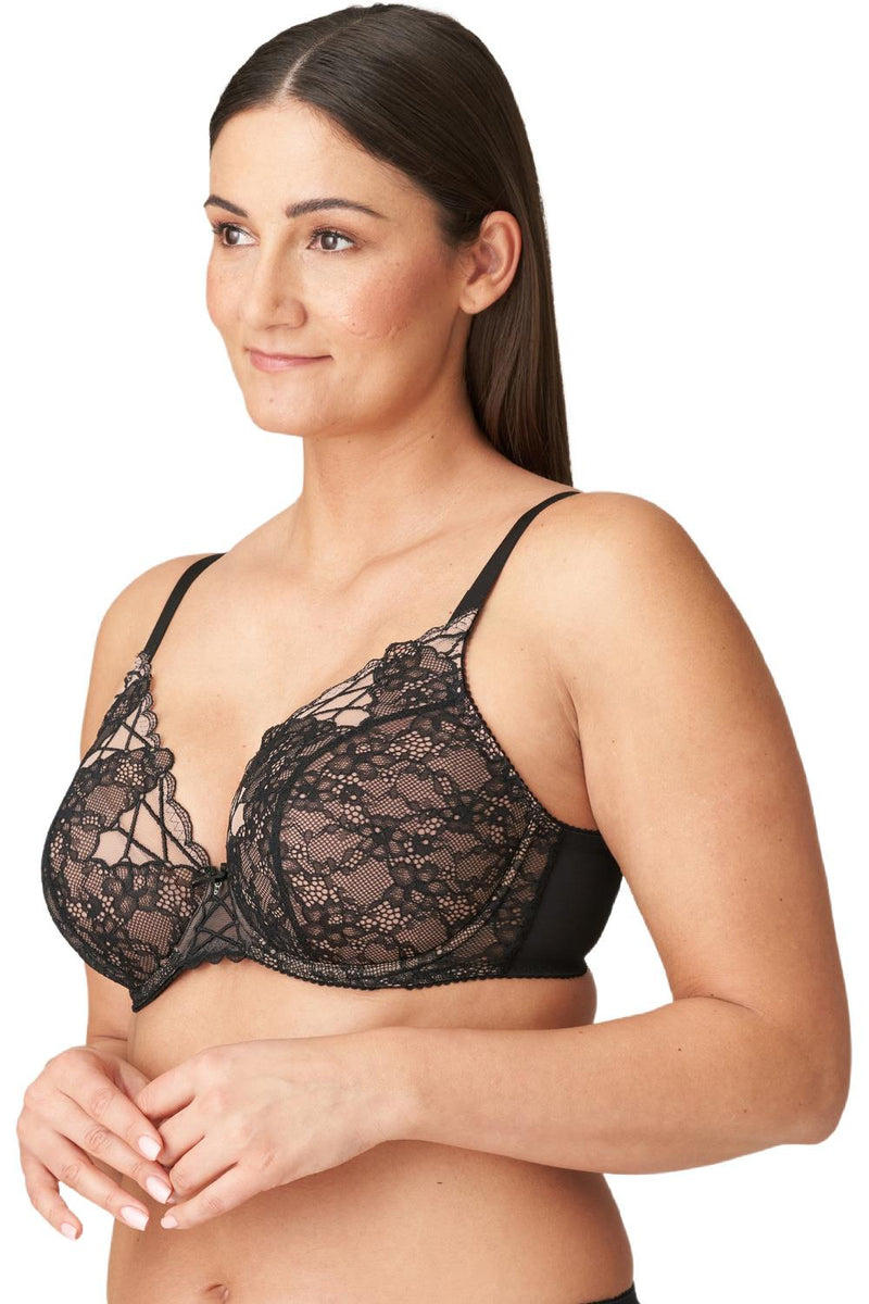 PrimaDonna Livonia Plunge Bra, Black (0163432)