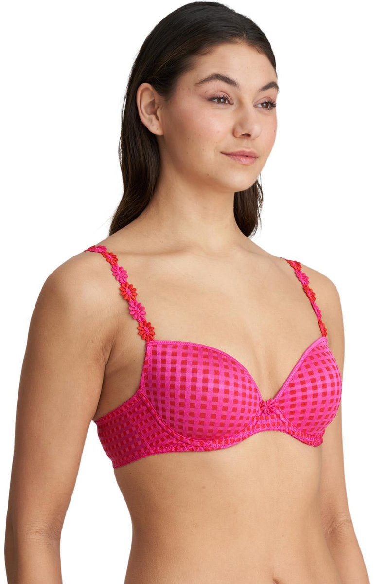 Marie Jo Avero Padded Plunge Bra, Electric Pink (0100418)