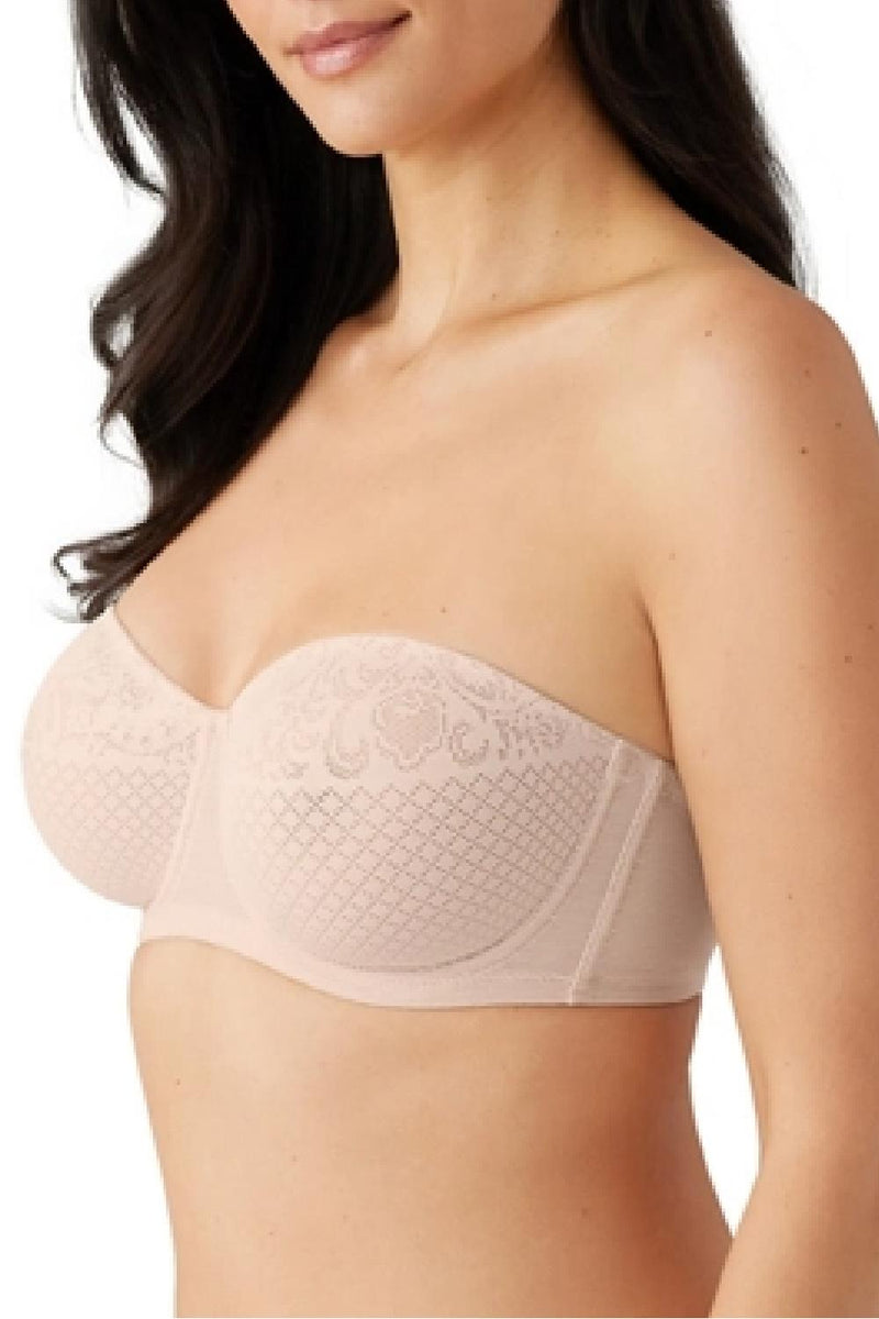 Wacoal Visual Effects Strapless Bra, Sand (854310)