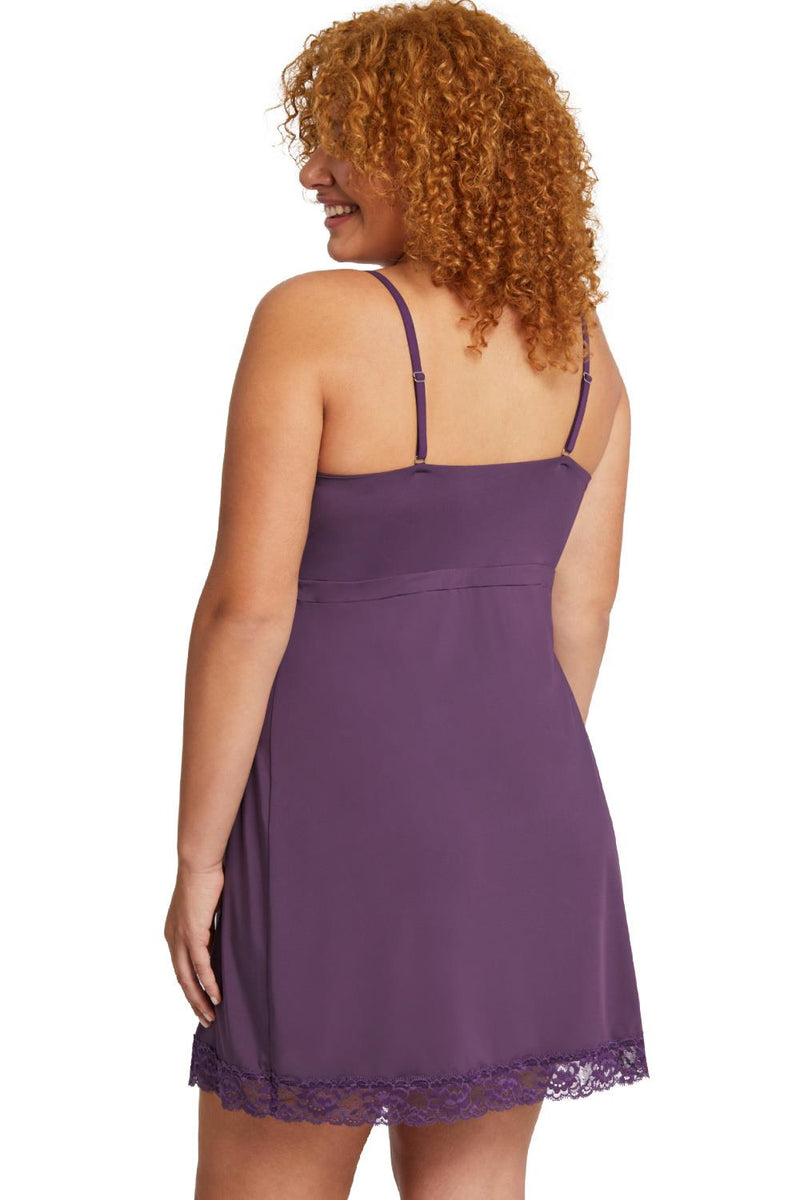 Montelle Bust Support Chemise, Pinot (9394)