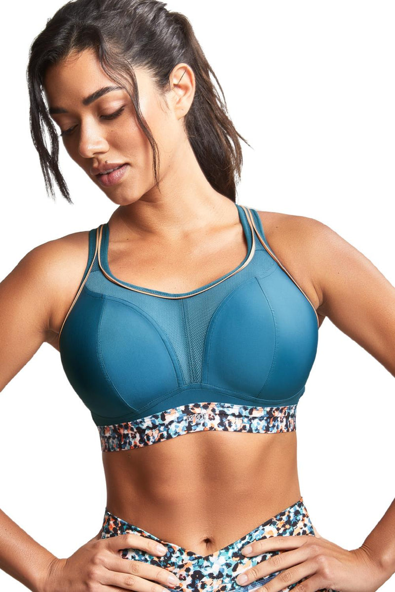 Panache Non-Wired Sports Bra, Abstract Animal (7341B)