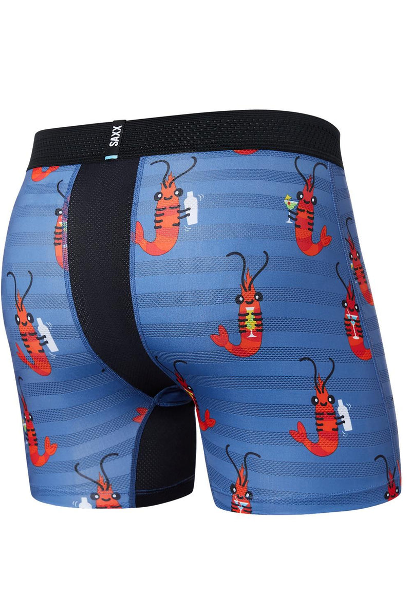 SAXX Hot Shot Boxer Brief SXBB09F-SCN (Shrimp Cocktail Navy)