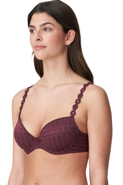 Marie Jo Avero Padded Plunge Bra, Wine (0100418)