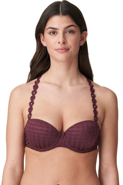 Marie Jo Avero Padded Balcony Bra, Wine (0100419)