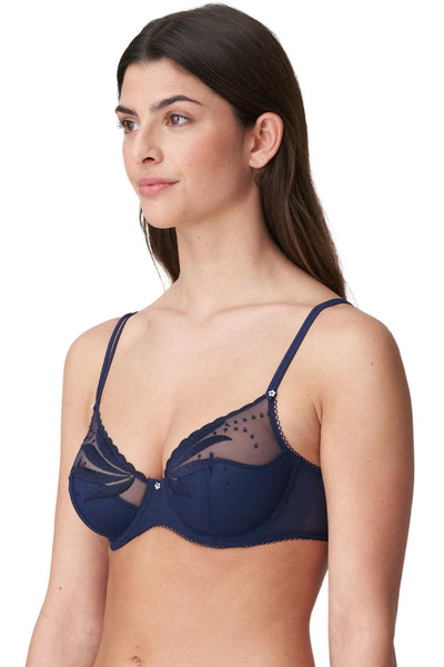 Marie Jo Etoile Half Padded Plunge Bra, Sapphire Blue (0102745)