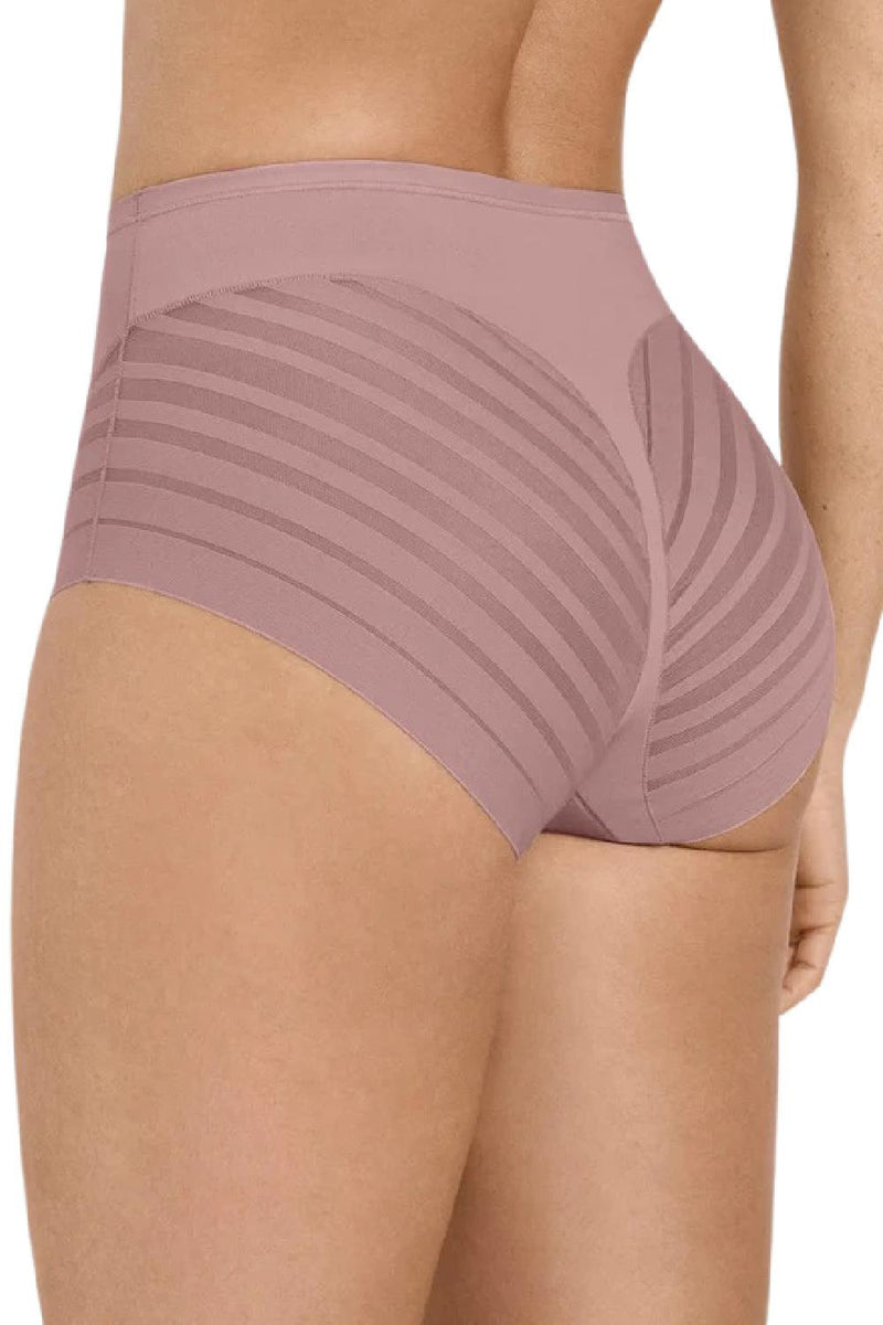 Leonisa Lace Stripe Undetectable Classic Shaper, Rosewood (012903)