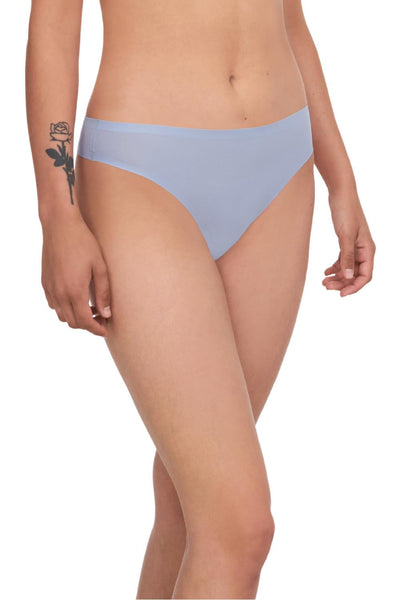 Chantelle Soft Stretch One Sized Thong, Chambray (2649)