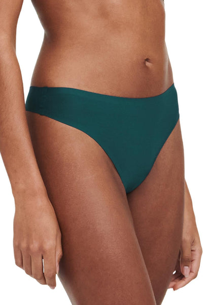 Chantelle Soft Stretch One Sized Thong, Ming Blue (2649)