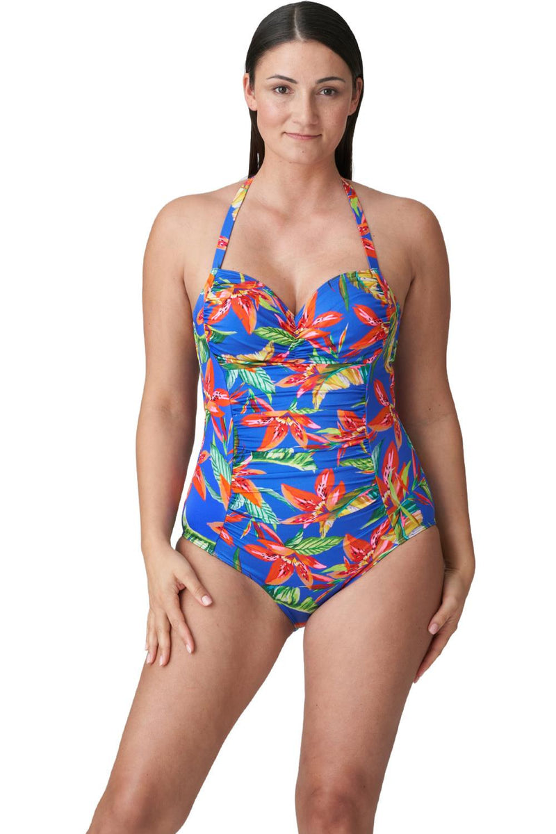 Prima Donna Latakia Full Cup Control Swimsuit 4011130 Tropical Rainforest