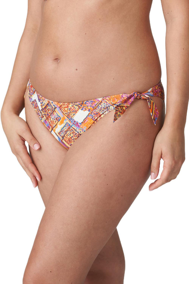 PrimaDonna Swim Navalato Side-tie Bikini Bottom, Summer Sunset ( 4011353 )