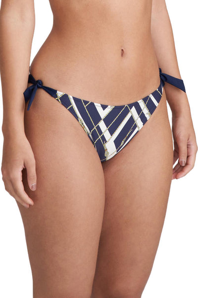 Marie Jo Swim Saranji Side Tie Brief 1006654 Majestic Blue