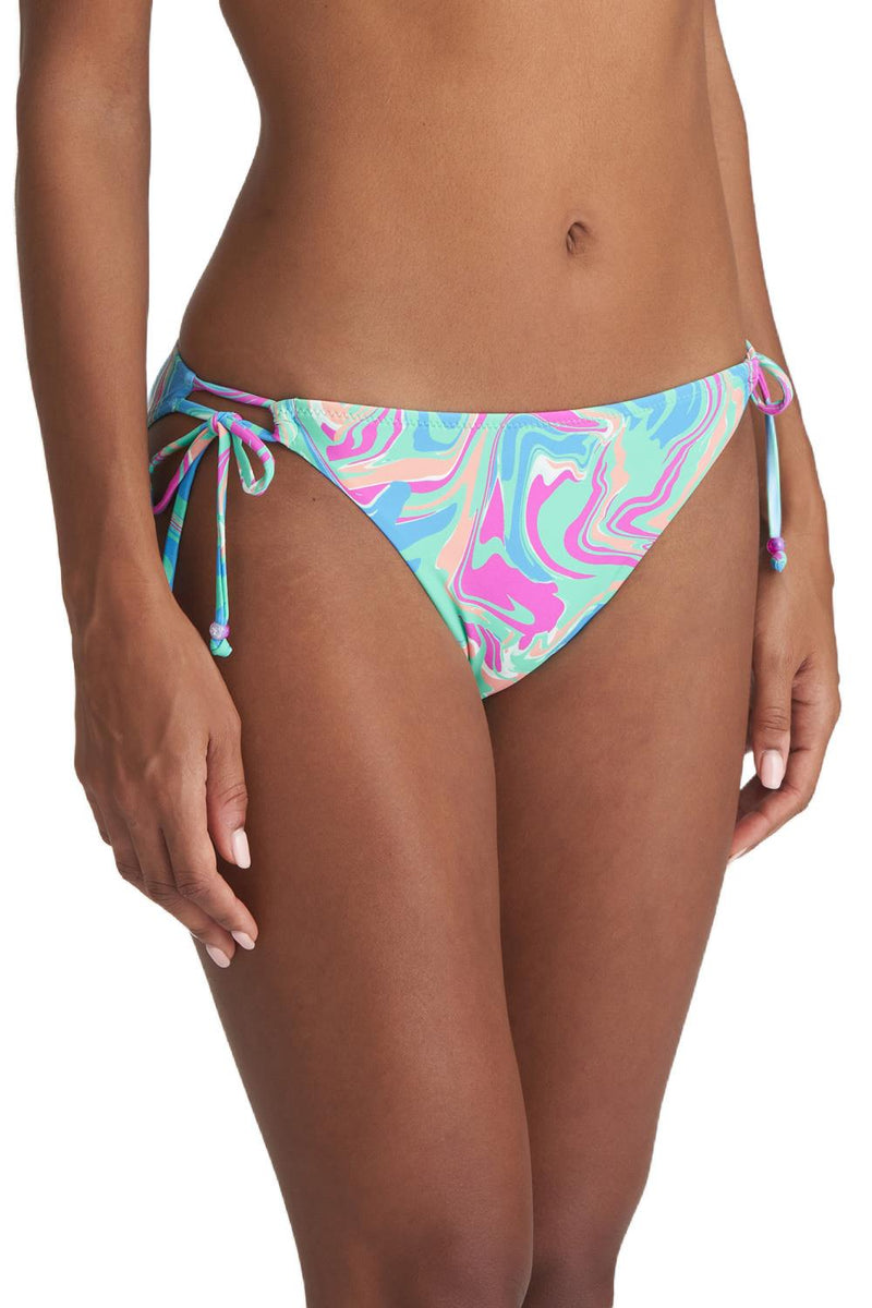 Marie Jo Swim Arubani Side-Tie Bikini Brief, Ocean Swirl ( 1007354 )