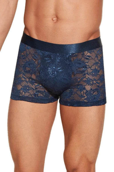 Cosabella Never Say Never Men's Classic Trunk, Navy (NEVER0411)