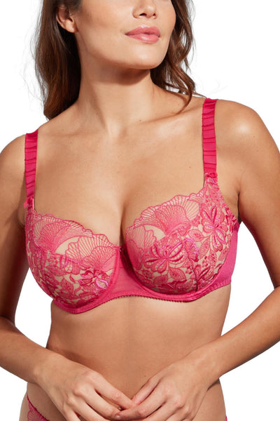 Empreinte Agathe Low-necked Bra, Camelia (8204)