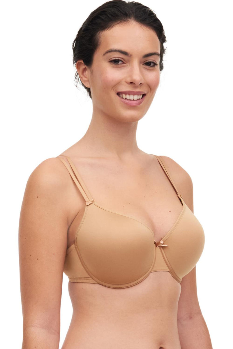 Chantelle 1241, Basic Invisible Memory Foam T-Shirt Bra – Lingerie