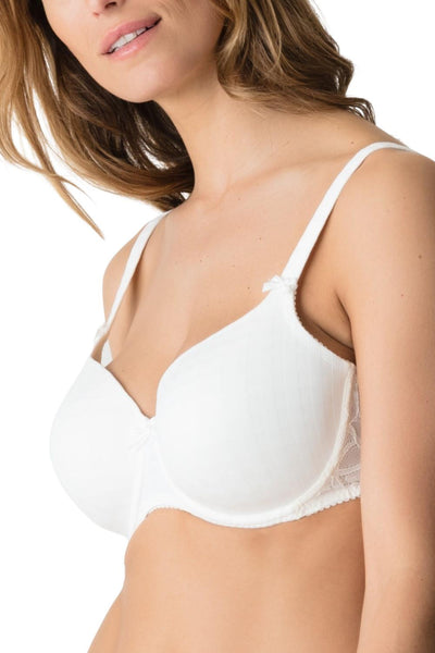 Madison Padded Heart Shaped Bra, Natural (0262120)