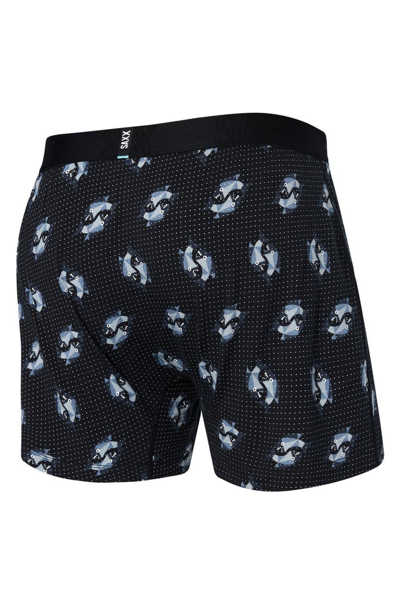 SAXX Droptemp Sleep Boxer SXLF44-AWB (Angler Wrangler Black)