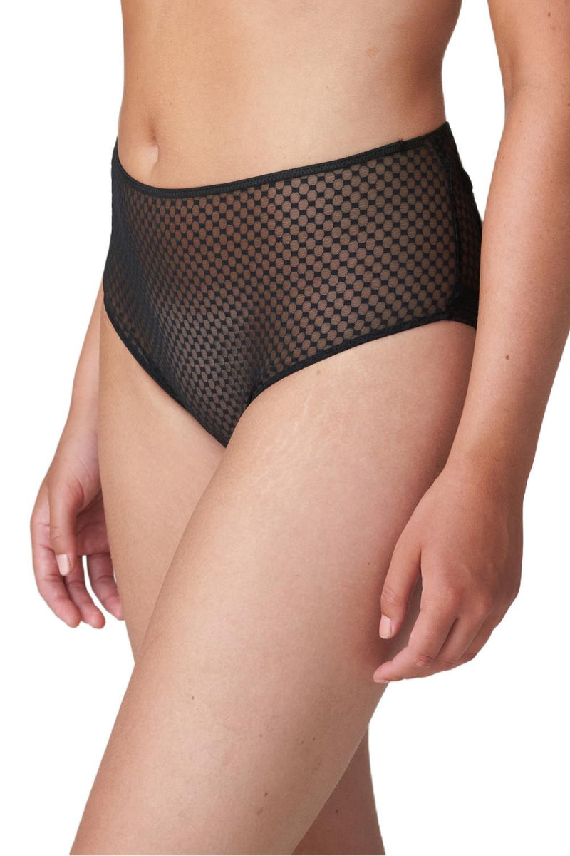 PrimaDonna Twist Glass Beach High Waist Brief, Black (0542352)