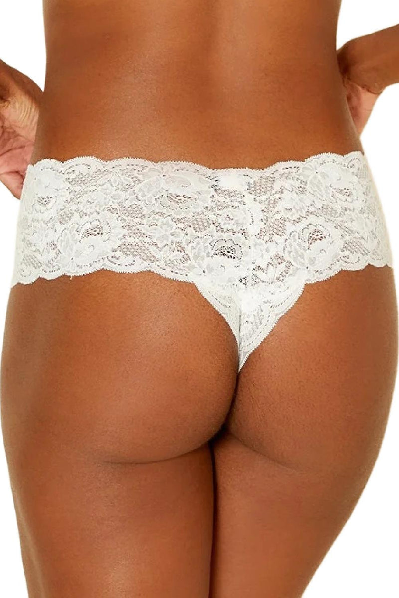Cosabella Never Say Never Comfie Thong NEVER0343BW Moon Ivory