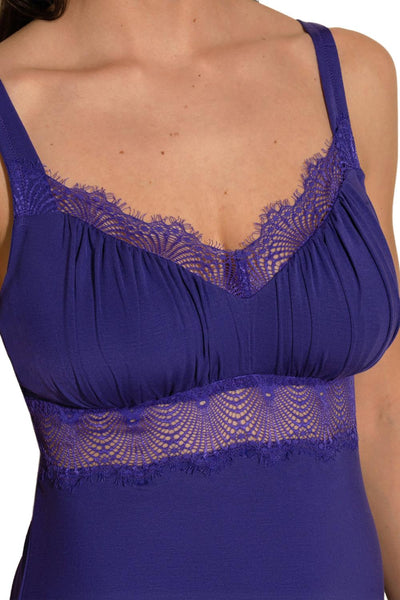 Cosabella Allure Sleep Curvy Chemise ALLSW2722 Violet