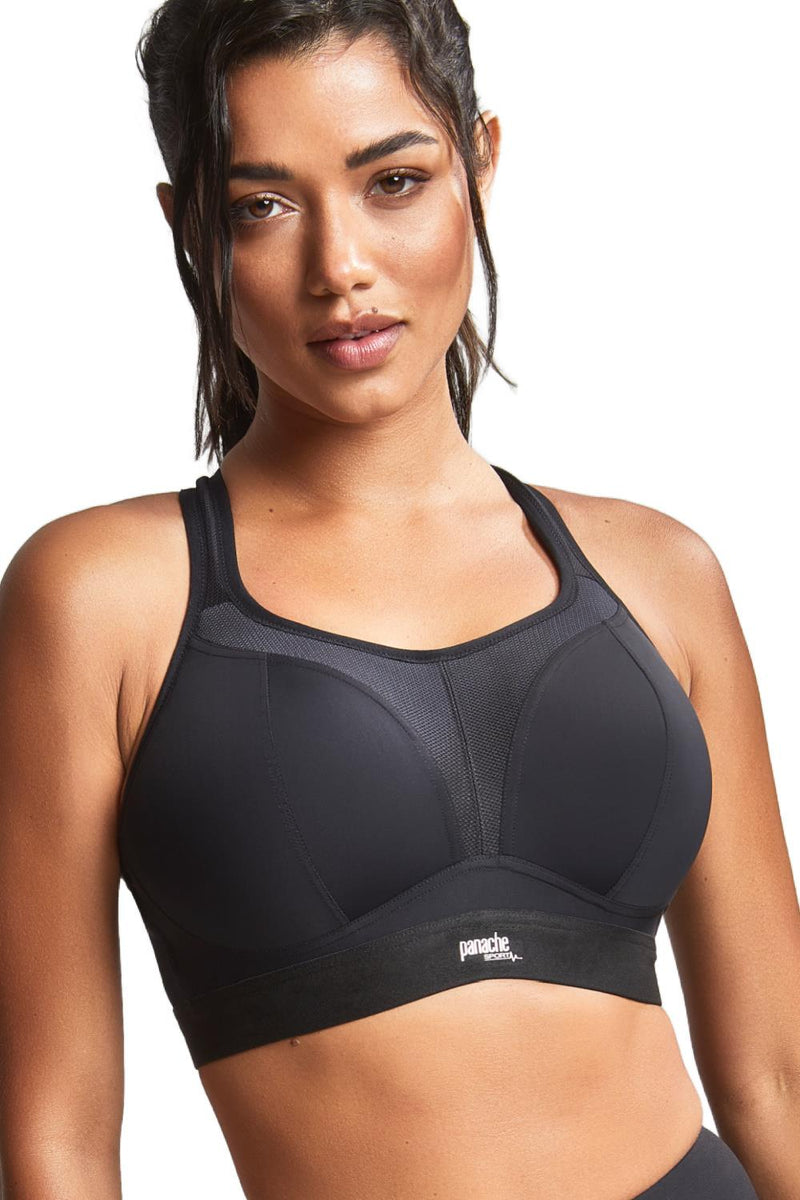 Panache Non-Wired Sports Bra, Black (7341B)