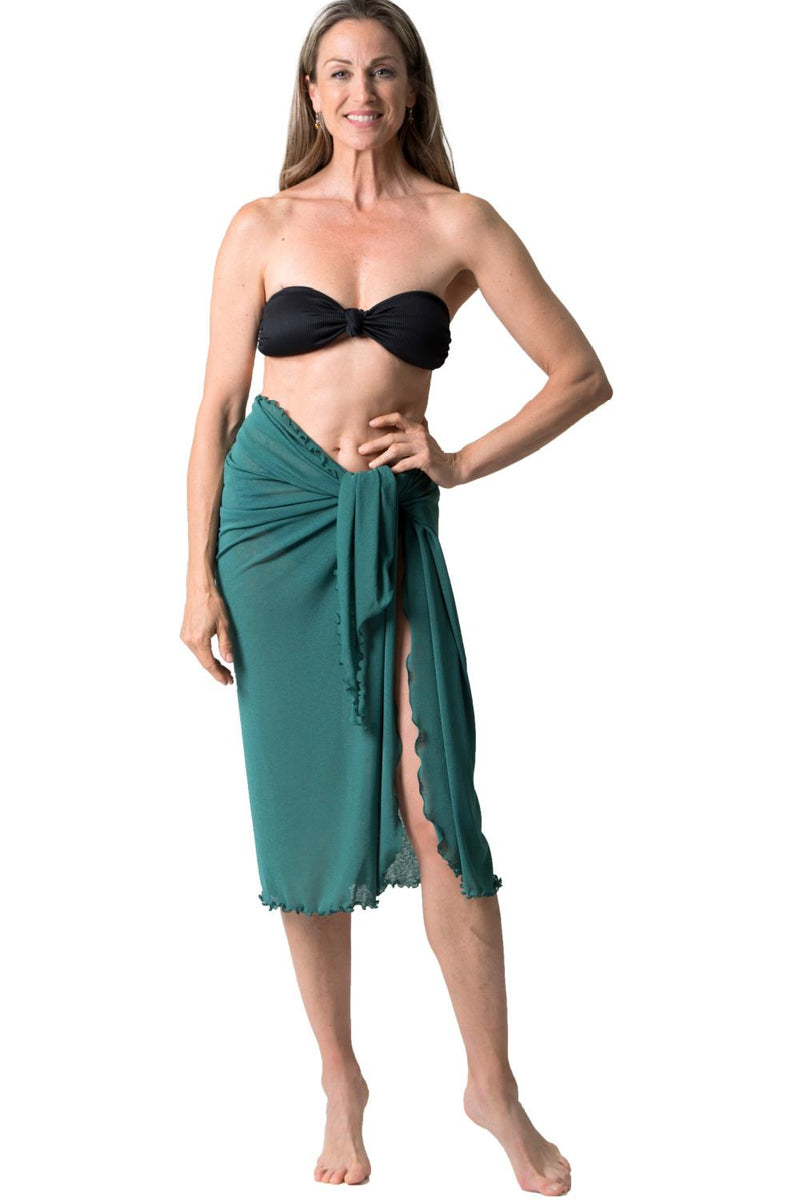 Cover Me Beach Club One Size Pareo, Green (24051158)
